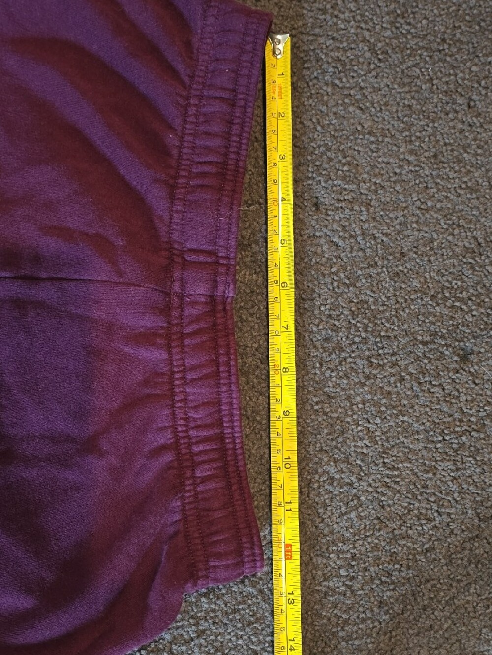 PINK Victoria's Secret Maroon Track Joggers with White Logo - Picture 5 of 6